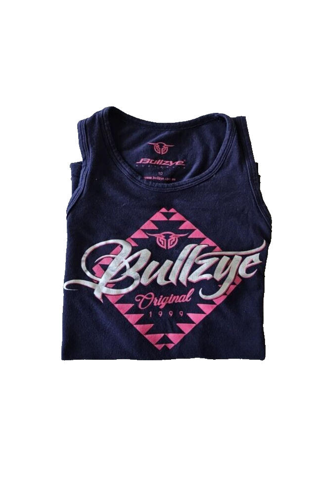 Bullzye Western Rodeo Girls Singlet Size 10