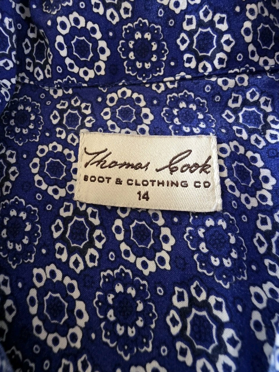 Thomas Cook Long Sleeve Shirt Ladies Size 14
