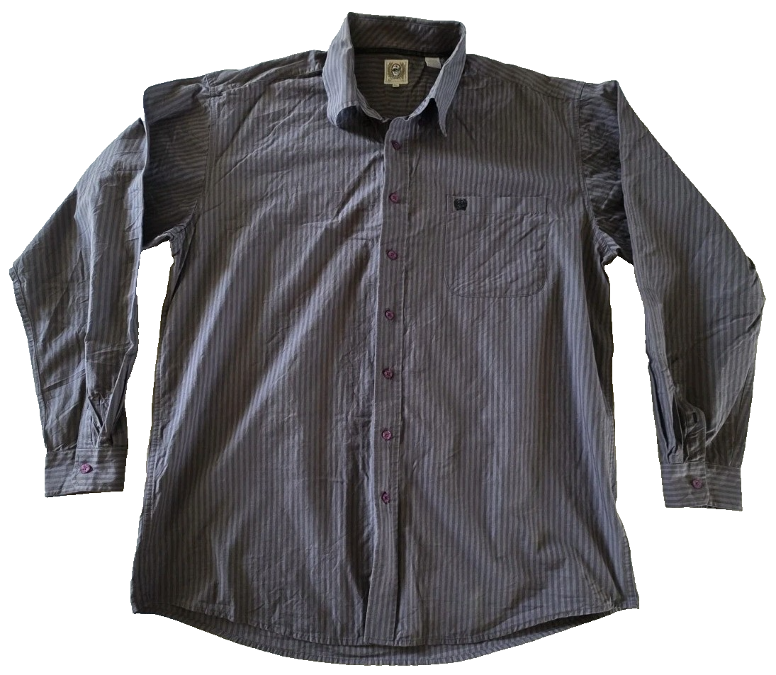 Cinch Western Long Sleeve Shirt Mens Size XL