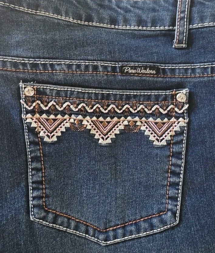 Pure Western Bootcut Jeans Ladies Size 18