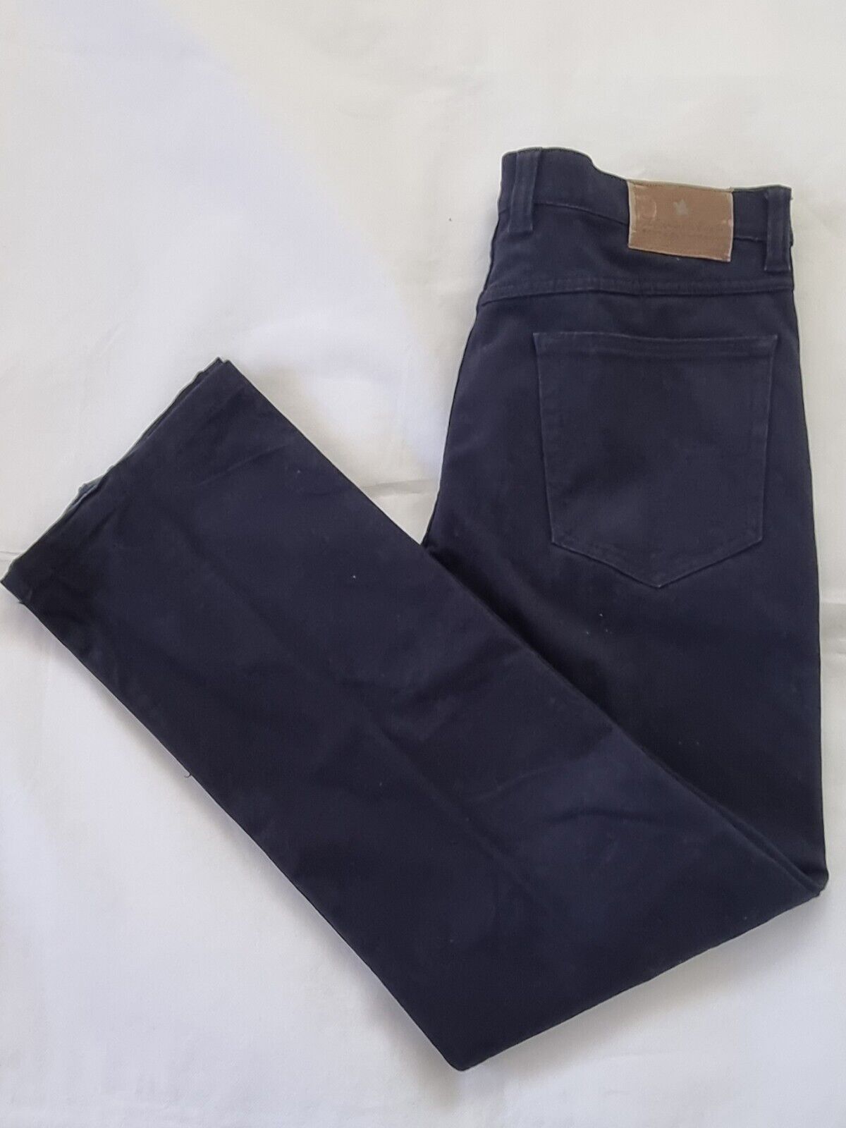 Thomas Cook Genuine Comfort Waist Navy Pants Men's Size 35 x 32