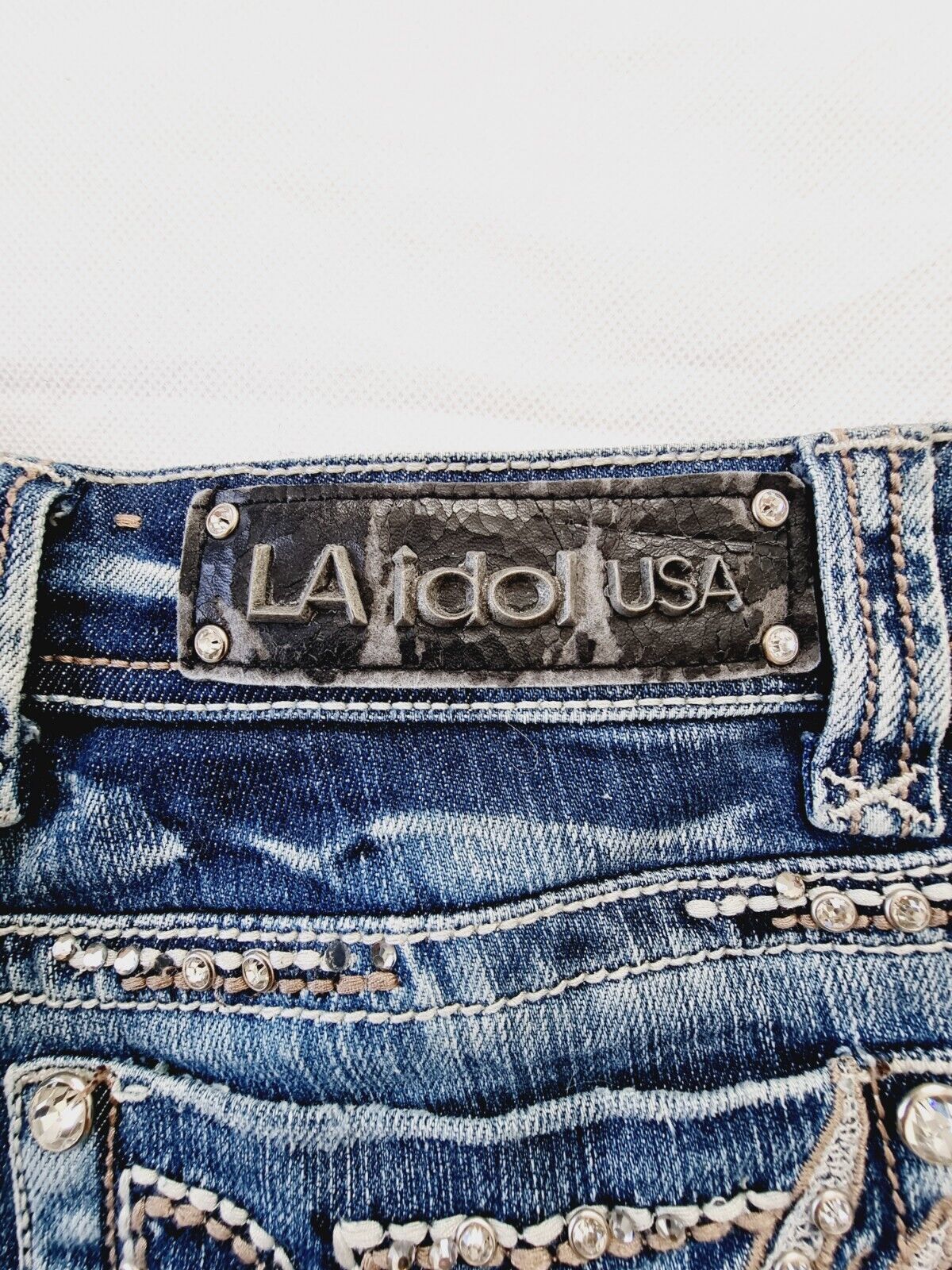 LA Idol USA Denim Shorts Ladies Size 31