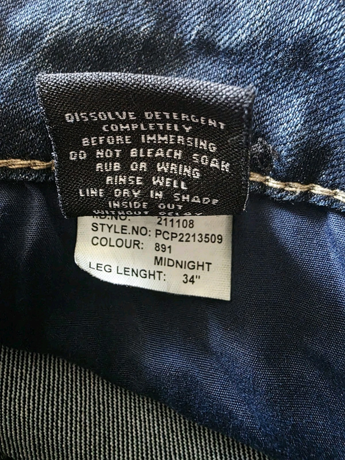 Pure Western Bootcut Jeans Ladies Size 12 Short