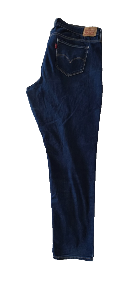 Levi's 311 Shaping Skinny Ladies Dark Denim Jeans Size 18W