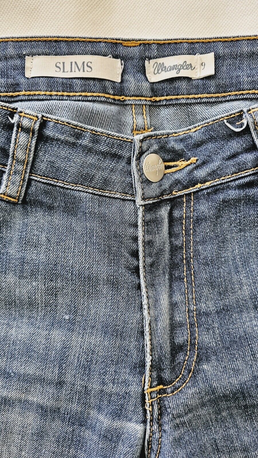 Wrangler Slims Straight Leg Jeans Ladies Size 9