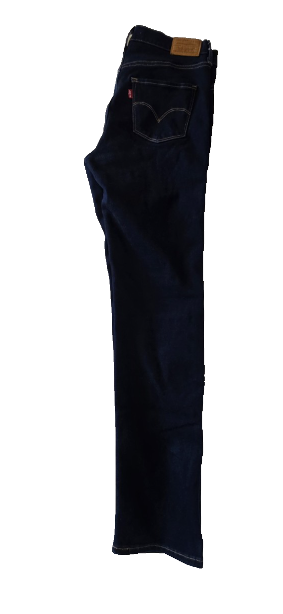 Levi's BIG E 312 Shaping Slim Ladies Dark Denim Jeans Size 28 x 30