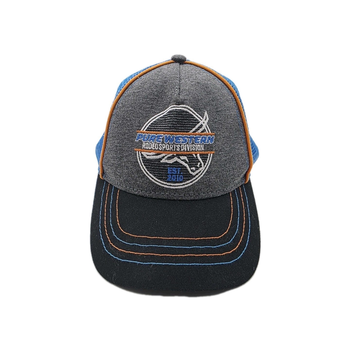 Pure Western Logo Design Truckers Cap Adjustable Strap