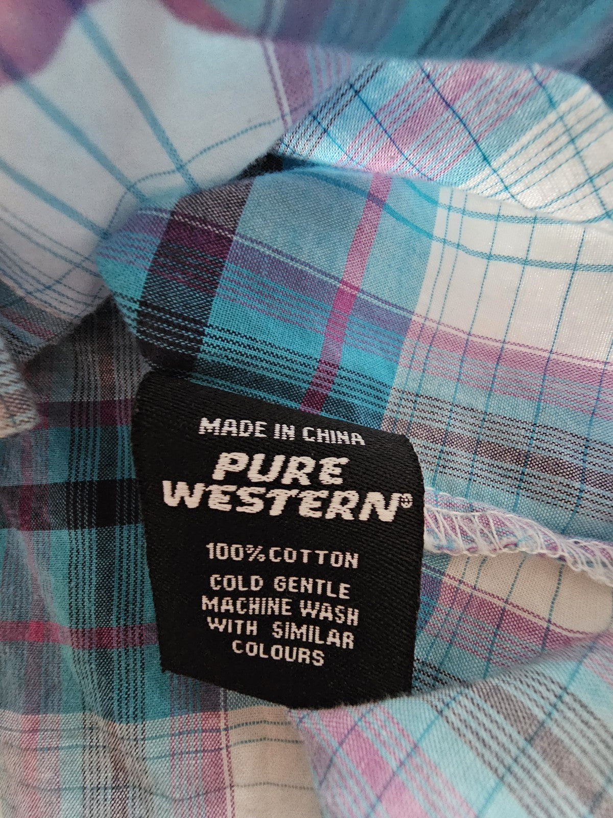 Pure Western Rodeo Girls Shirt Size 8