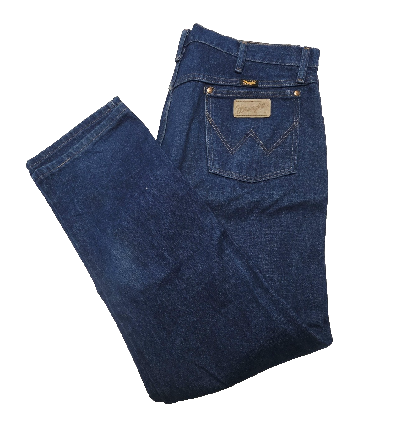 Wrangler Jeans Mens 38x32 Blue Straight Regular Cowboy Cut 1013MWZPW