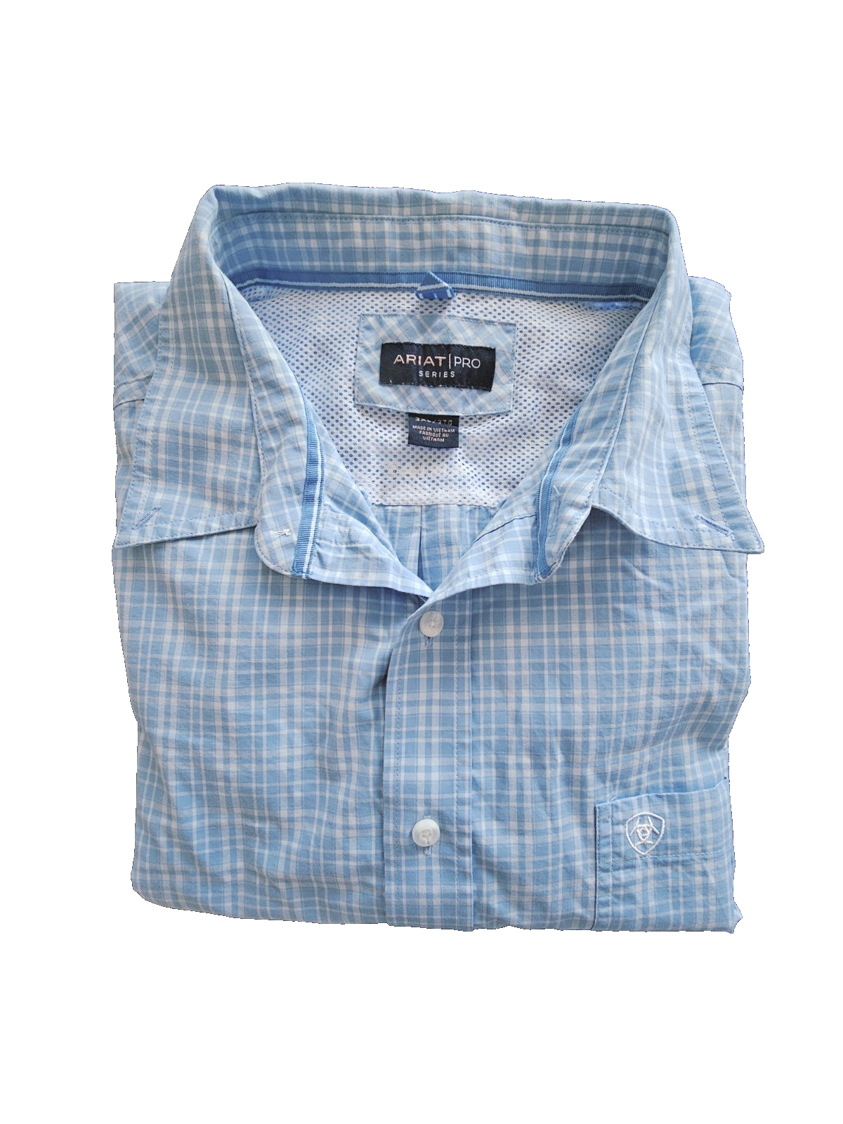 Ariat PRO Series Western Short Sleeve Men's Shirt Size 3XL