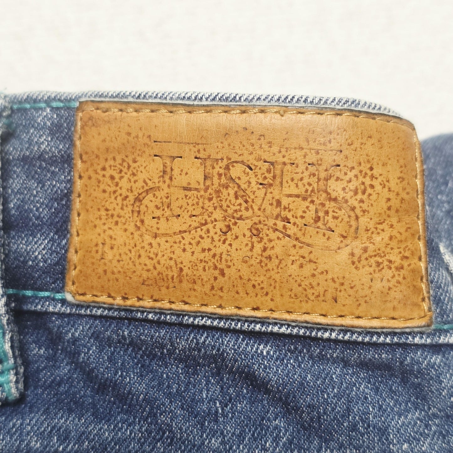 Hitchley & Harrow Jeans Women's 27x35 Blue Bootcut Denim Embroidered Pockets
