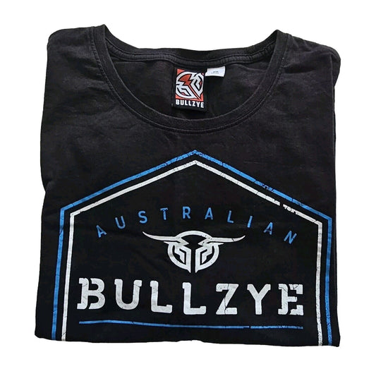 Bullzye Distressed Logo Men's T-Shirt Size 2XL