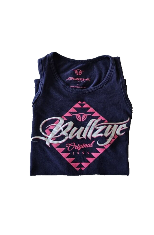 Bullzye Western Rodeo Girls Singlet Size 10
