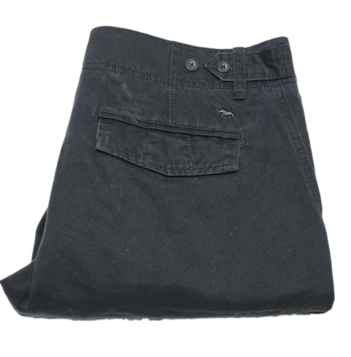 Ringers Western Shorts Men's 34 Navy Cargo Cotton Canvas Workwear Pockets
