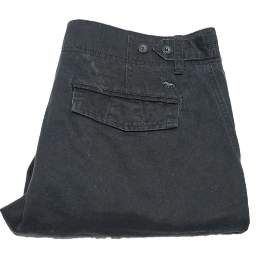 Ringers Western Shorts Men's 34 Navy Cargo Cotton Canvas Workwear Pockets