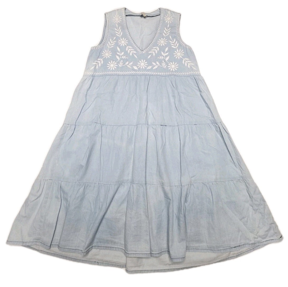 Roper Studio West Embroidered Sleeveless Dress Ladies Size S