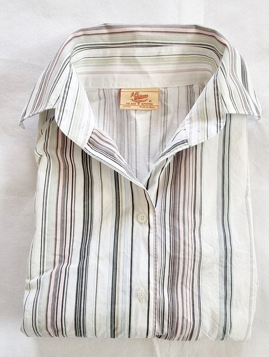 R.M.Williams Striped Fitted Shirt Ladies Size 8