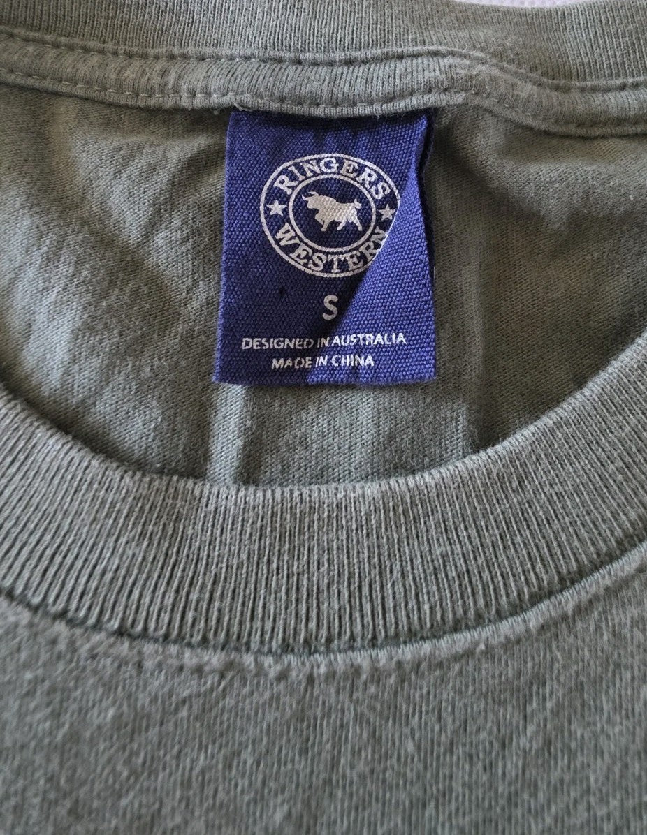Ringers Western Logo Classic T-Shirt Mens Size S