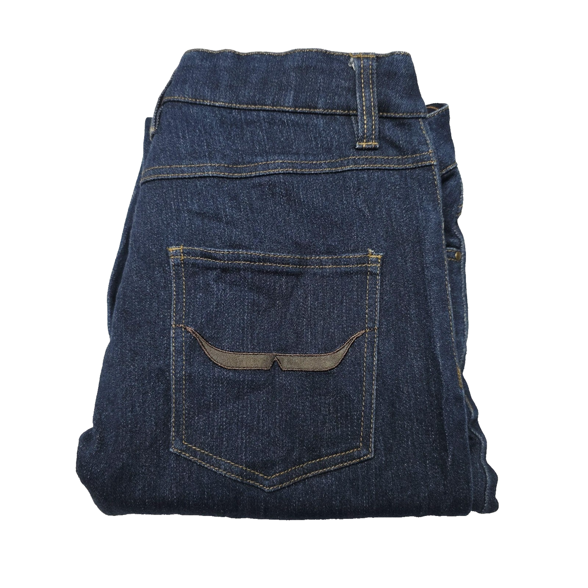 R.M. Williams Jeans Women's 31x29 Blue Straight Stretch Denim Pockets Logo