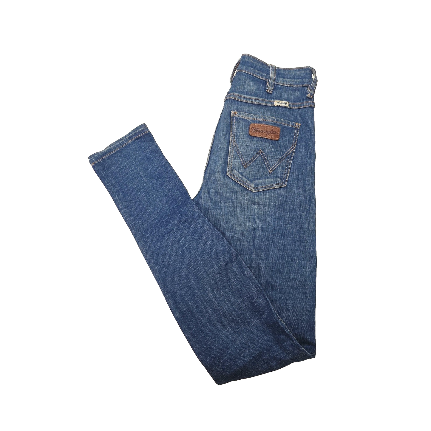 Wrangler Jeans Women's 8 Blue Hi Twiggy Skinny High Rise Stretch Denim