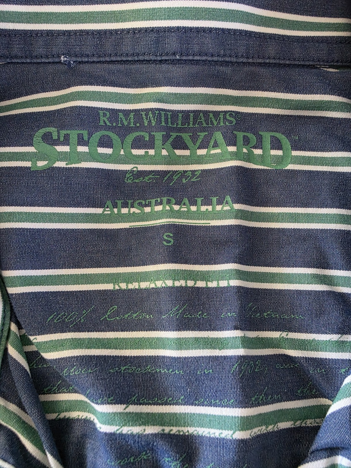 R.M Williams Stockyard Regular Fit Long Sleeve Shirt Men's Size Small