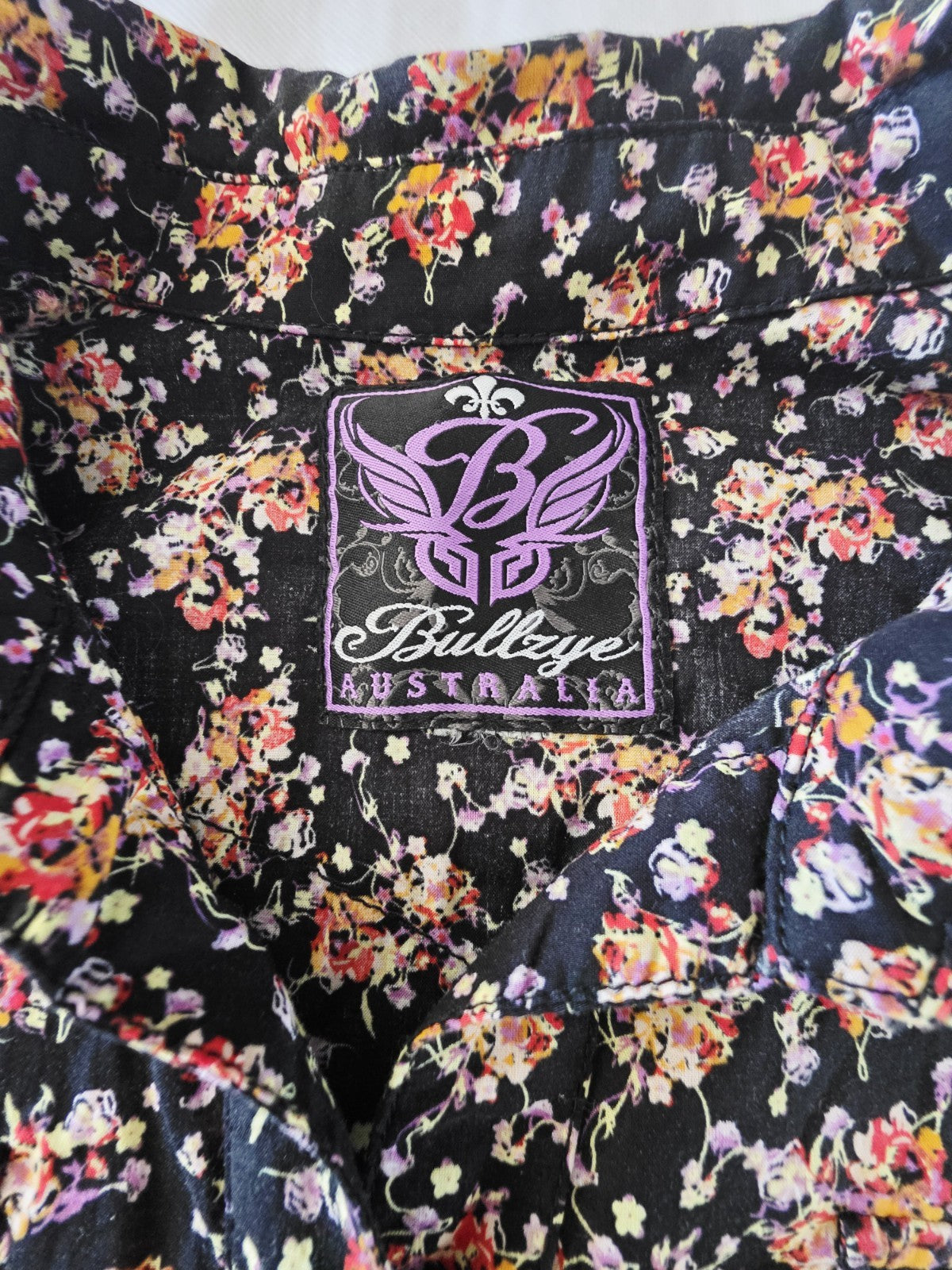 Bullzye Arena Short Sleeve Shirt Ladies Size 14