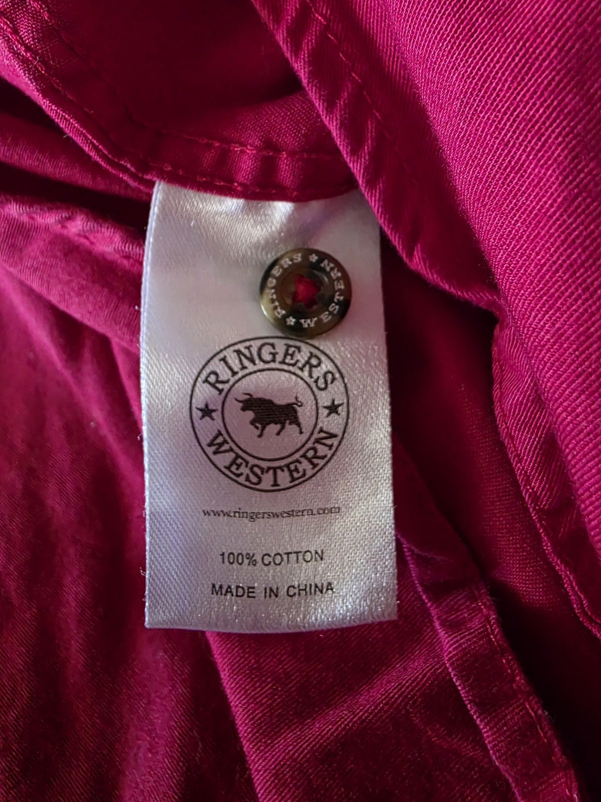 Ringer Western The Signature Jillaroo Loose Fit Long Sleeve Shirt Ladies Size 22