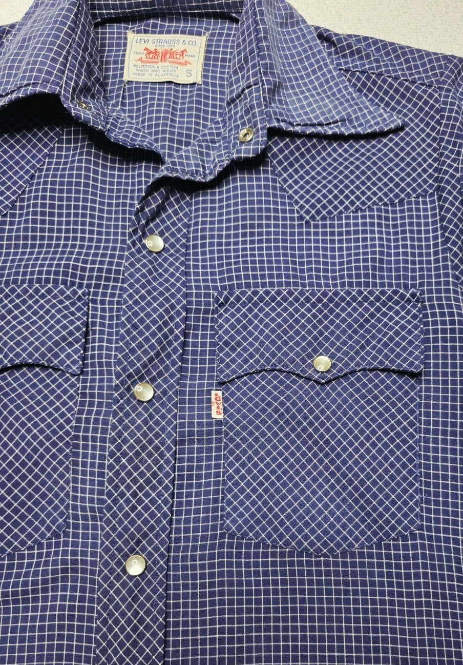 Levi's Long Sleeve Ladies Shirt Size Small Australian Made