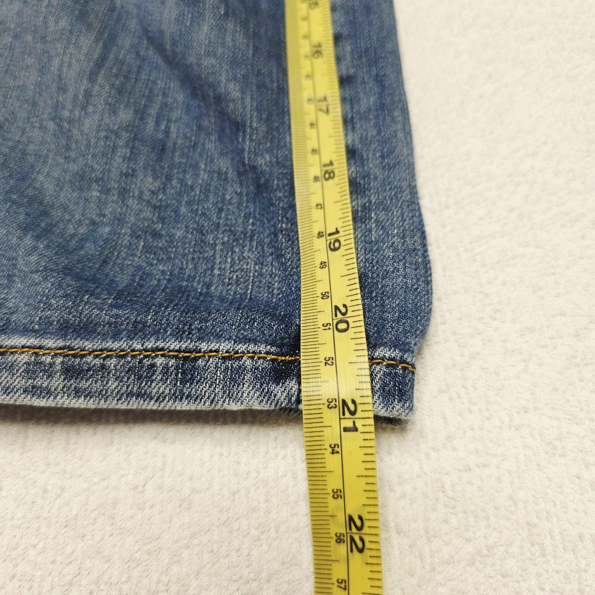 Levi's Skirt Women's 34 Blue Denim Knee Length Straight Pencil Casual