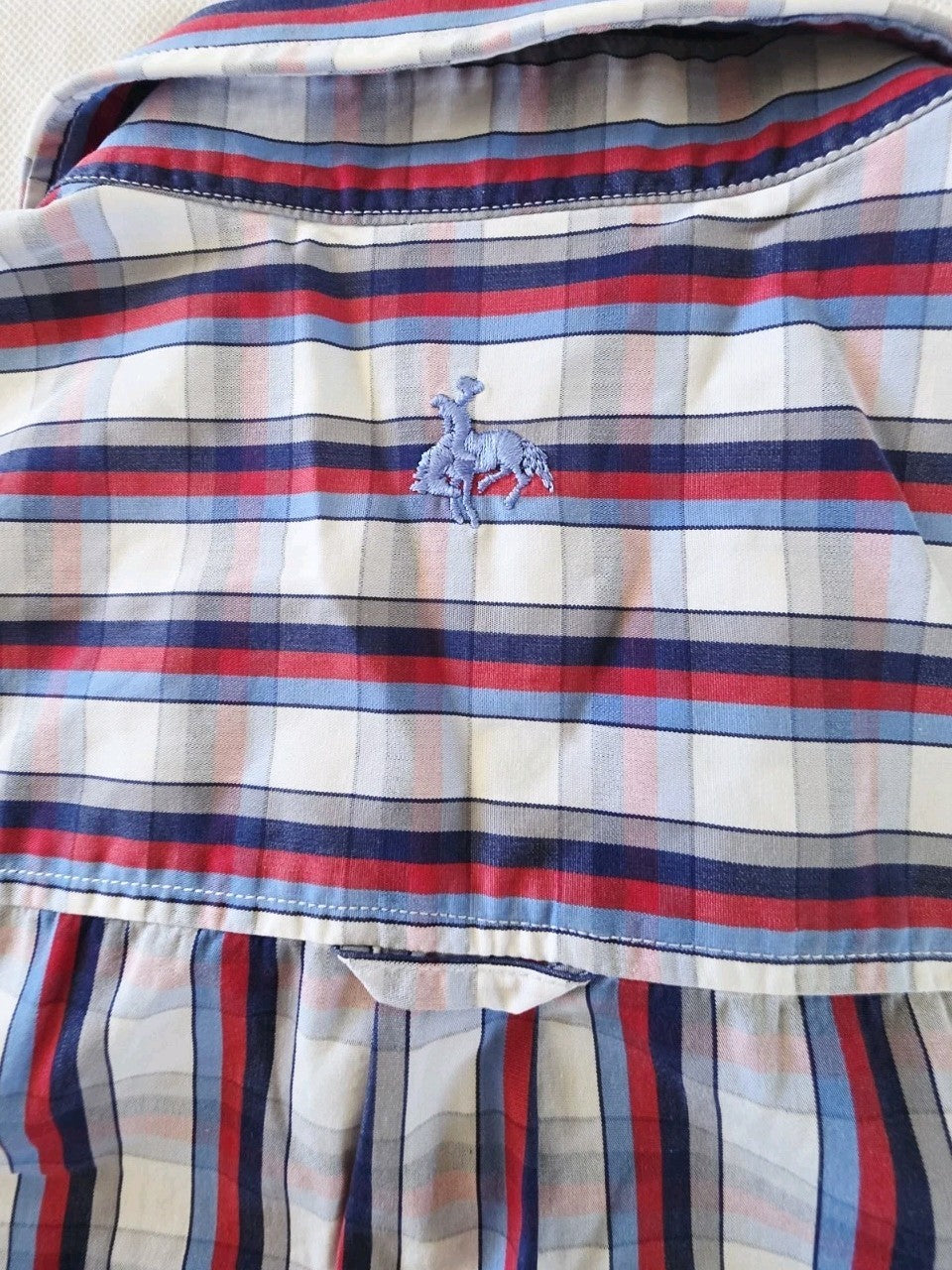 R.M. Williams Colts Western Short Sleeve Shirt Boys Size 10