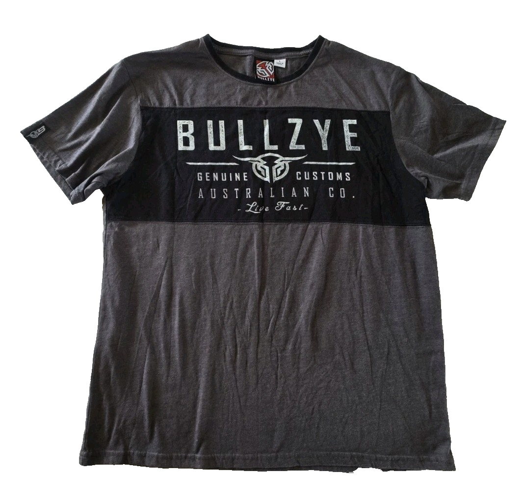 Bullzye Logo Men's T-Shirt Size Large