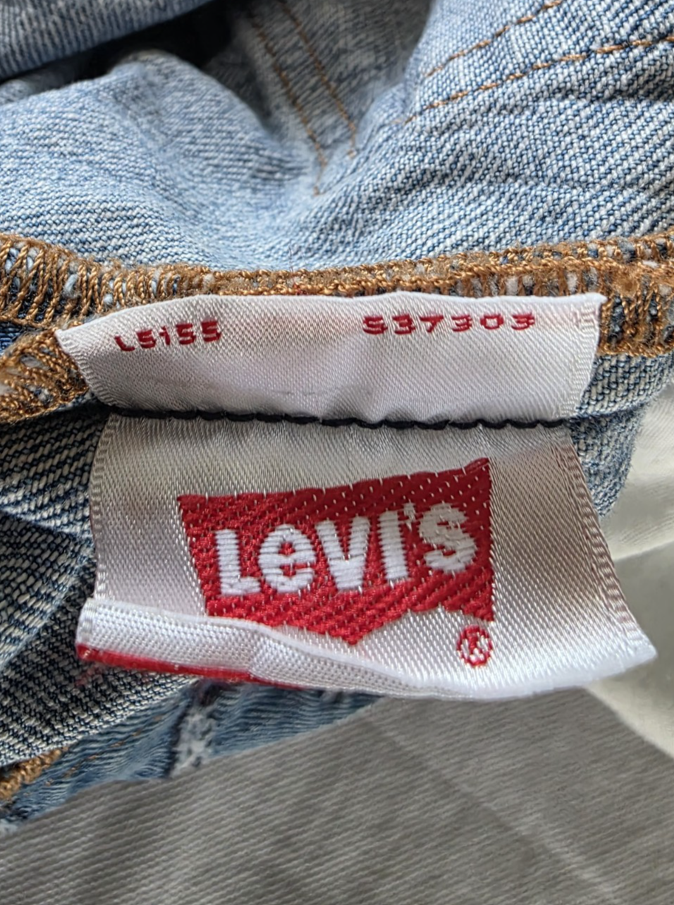 Levi's BIG E 501  Button Fly denim Jeans Ladies Size 24 x 28