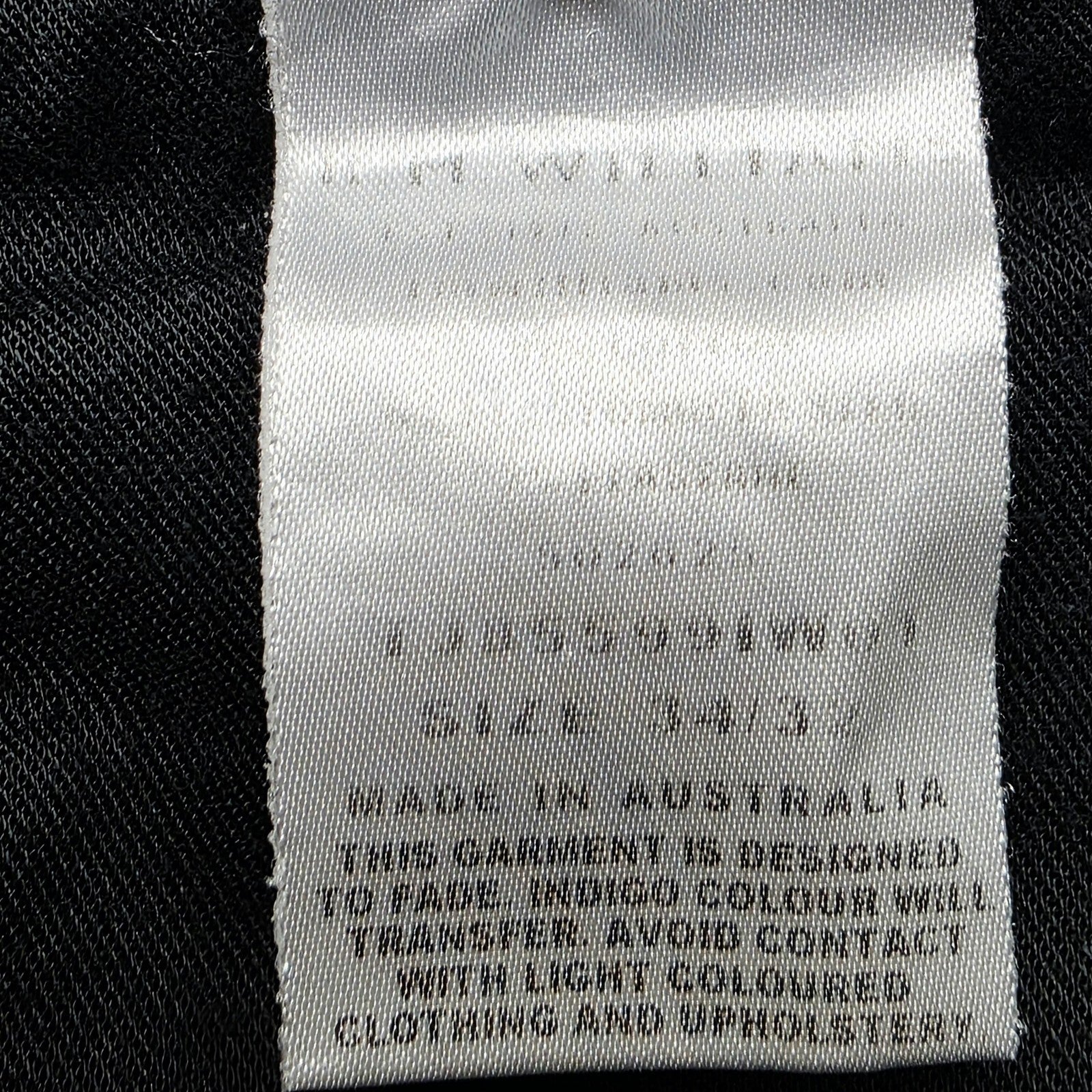 R.M. Williams Jeans Women's 34x31 Blue Straight Stretch Denim Elastic Waist Logo