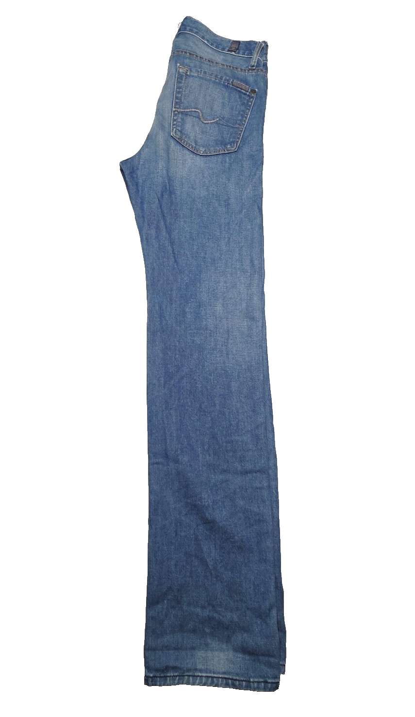 7 For All Mankind Jeans Ladies Size 28 x 34 Blue Slimmy Straight Denim