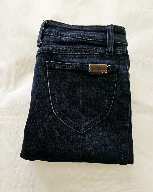 Wrangler Retro Dark Sadie Low Rise Skinny Leg Jeans 07MWSKN Ladies Size 3/30