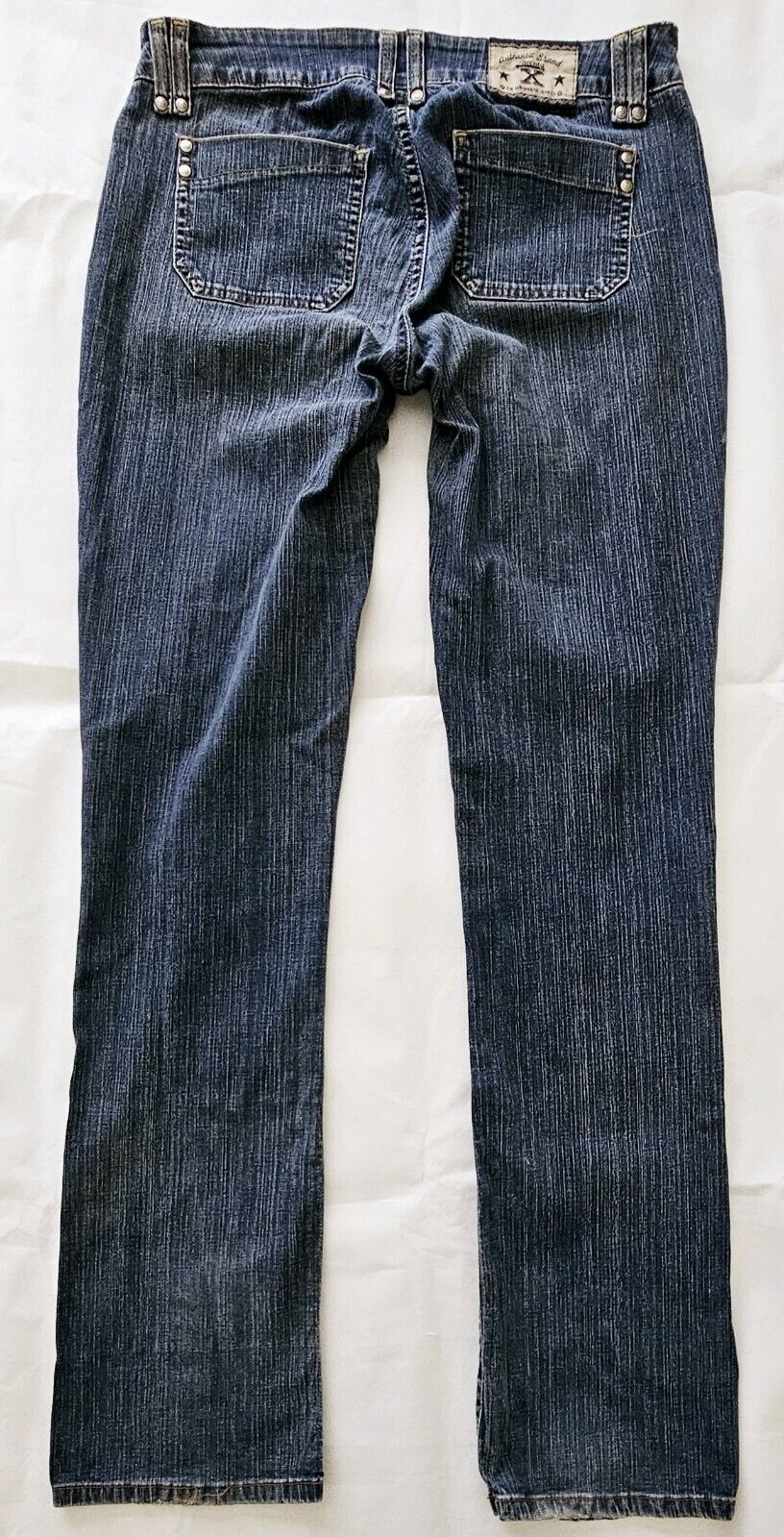 Wrangler 20X Double Button Bootcut Denim Jeans Ladies Size 32x35