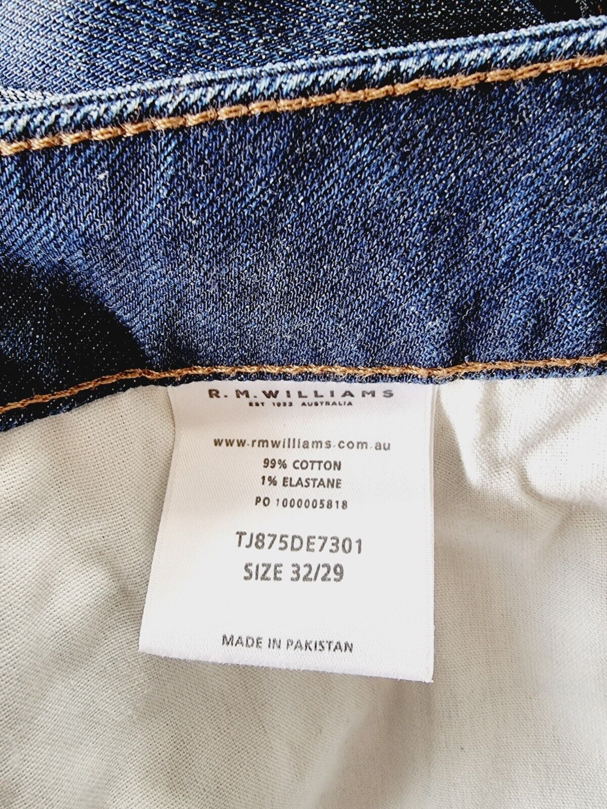R.M. Williams Jeans Regular Fit Ladies Size 32 x 29
