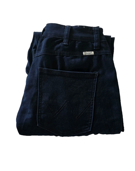 Wrangler Hi Pins Ladies Navy Pants Size 12