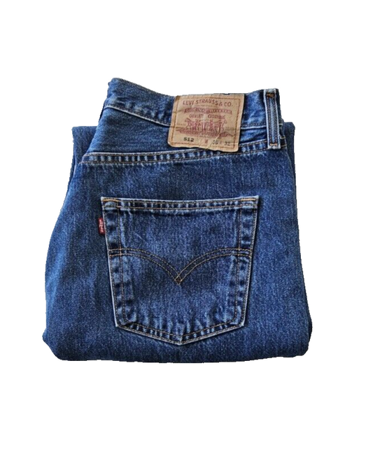 Levi's 512 Straight Leg Men's Jeans Size 36 x 30