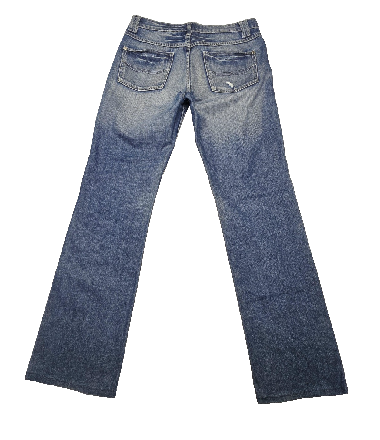R.M. Williams Jeans Women's 10 Blue Straight Denim Distressed Medium Wash