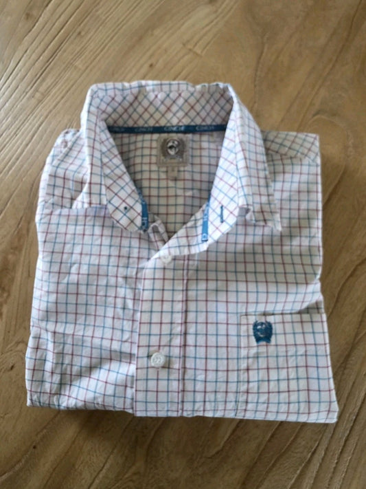 Cinch Western Long Sleeve Shirt Mens Size Small