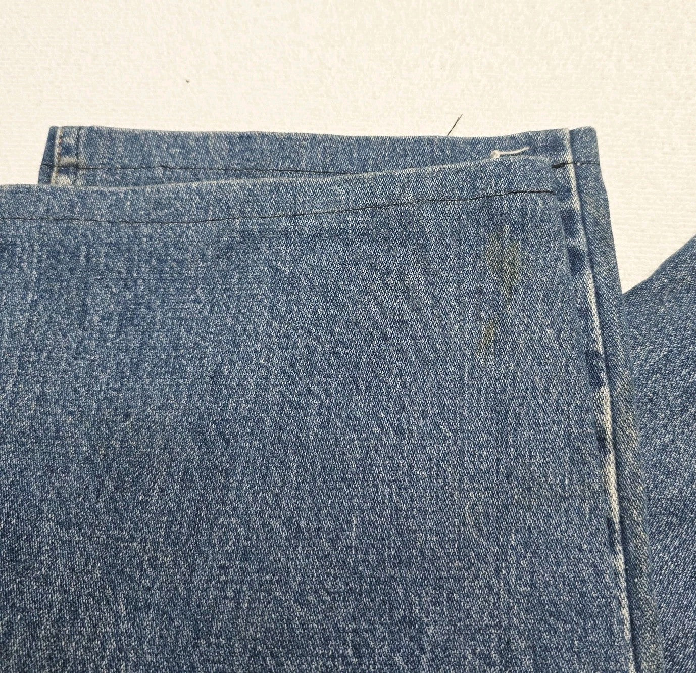 Wrangler Jeans Mens 36x25 Blue Straight Relaxed 100% Cotton Denim Cowboy 31MWZGK