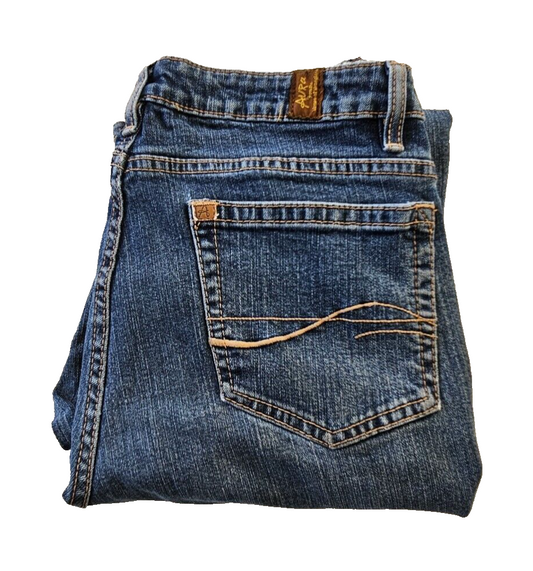 Wrangler Aura Denim Regular Rise straight Jeans ladies Size 28" x 31"