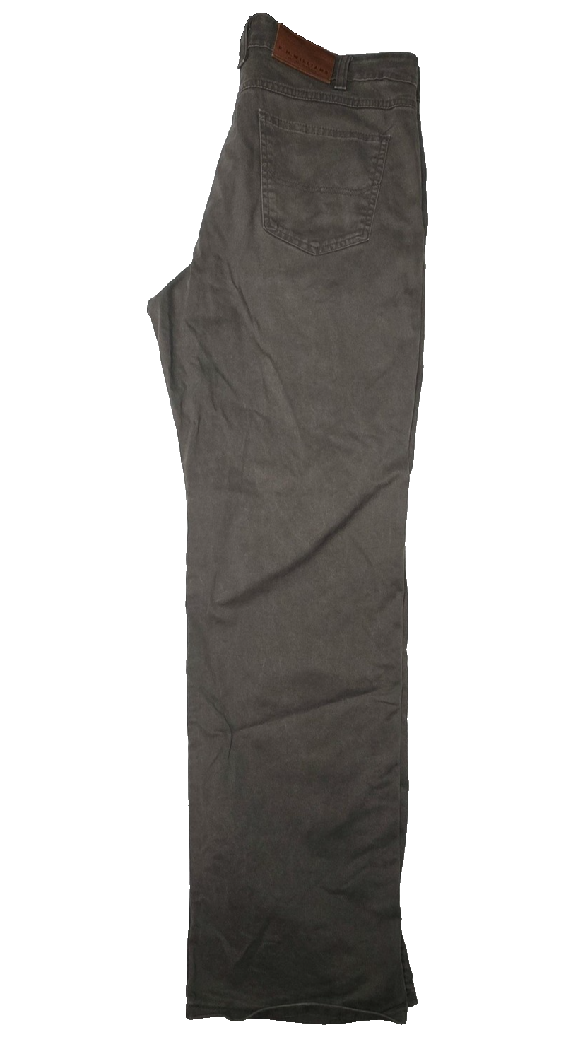 R.M. Williams Jeans Men's 38x32 Brown Straight Regular Stretch Denim TJ781XDSI01