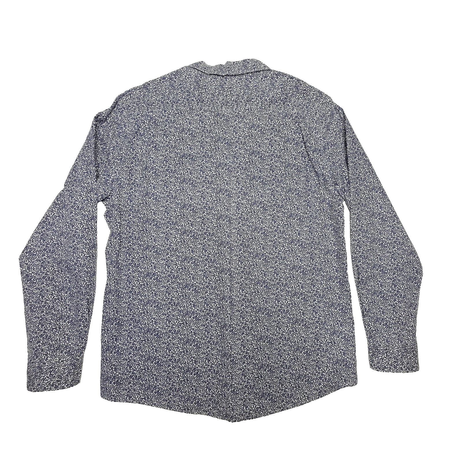 Rodd & Gunn Shirt Mens 2XL Blue Floral Long Sleeve Italian Fabric Sports Fit