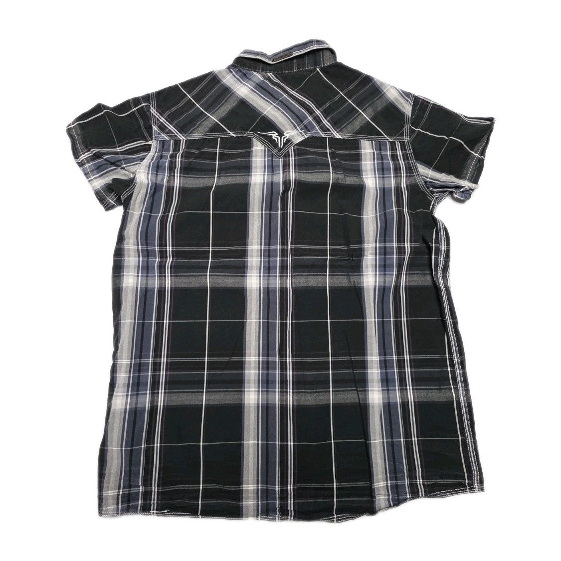 Bullzye Western Short Sleeve Shirt Boys Size 16