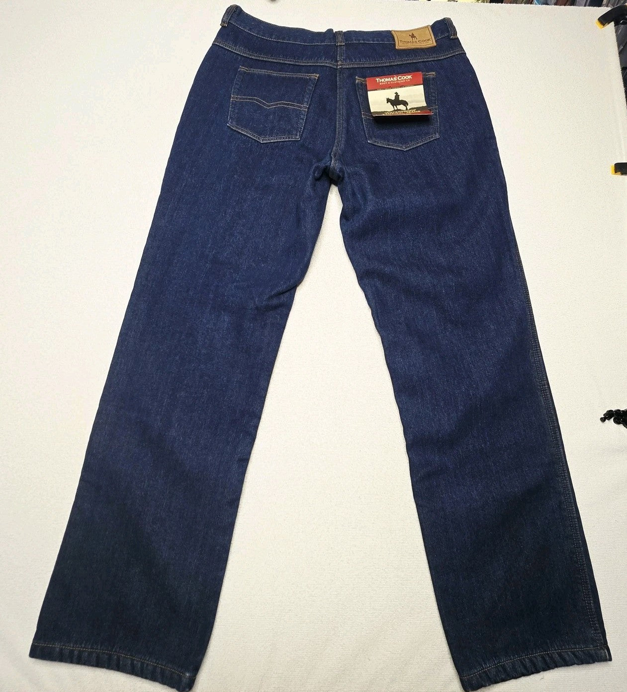 Thomas Cook Jeans Women's 14 Waterproof Thermal Straight Denim NWT
