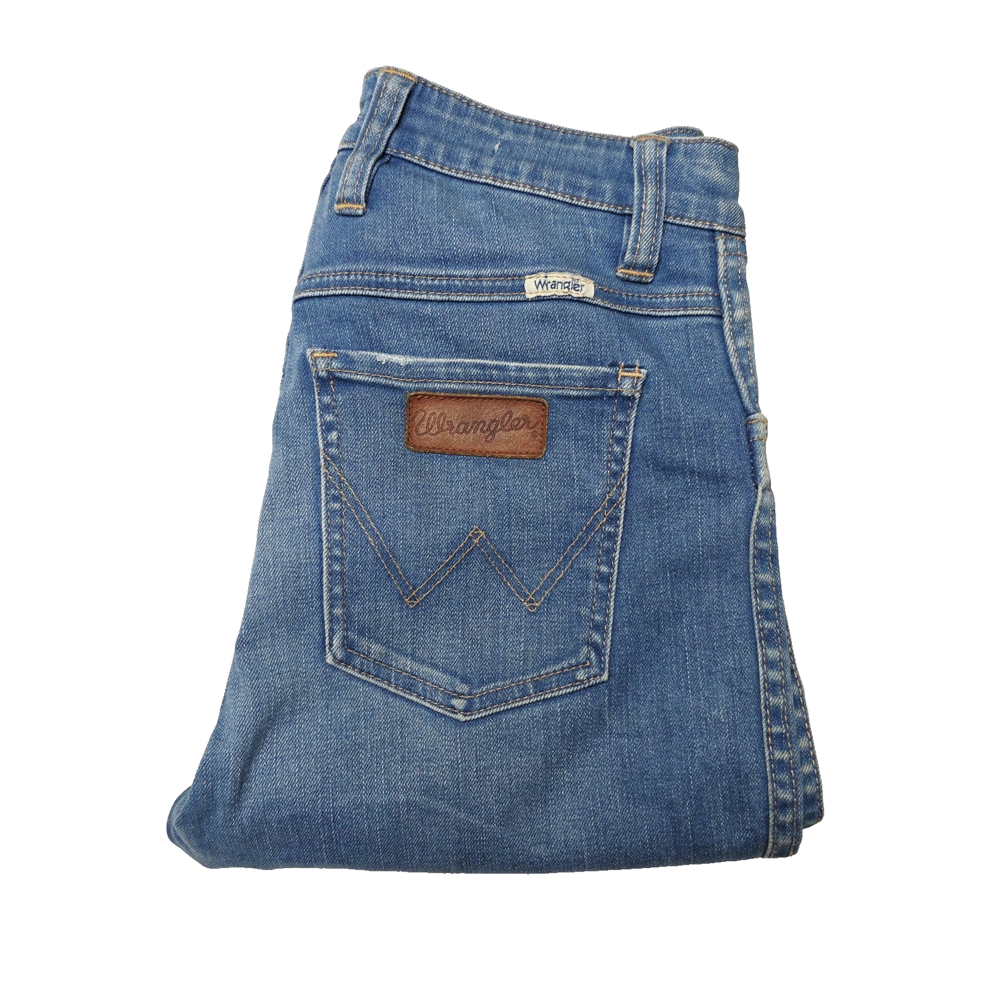 Wrangler Jeans 9 Blue Medium Wash Hi Twiggy Skinny Denim High Rise
