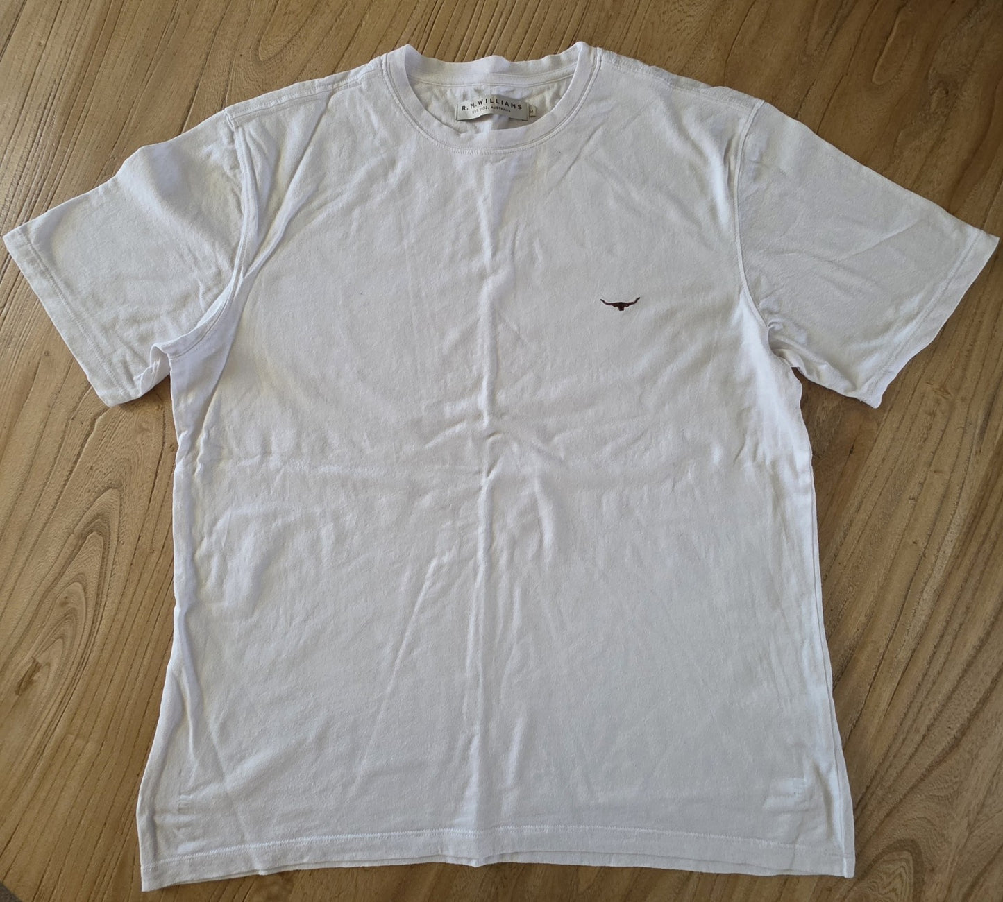 R.M. Williams Longhorn Logo Mens T-Shirt Size M