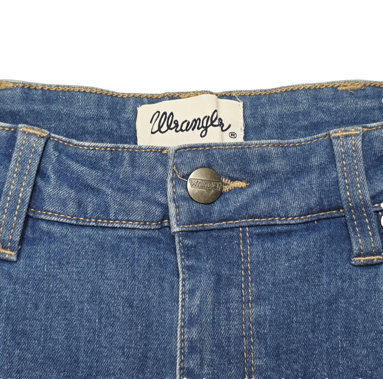Wrangler Jeans Women's 10 Blue Hi Pins Skinny High Rise Stretch Denim Pockets